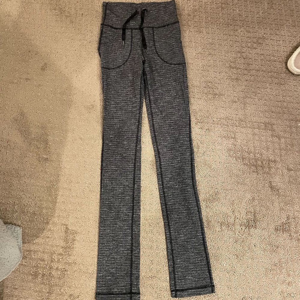 Textured Full Length Extra Long Leggings